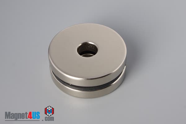 1 1/2" od x 3/8" id x 1/4" N45 Neodymium Ring Magnet - photo 4