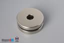 1 1/2" od x 3/8" id x 1/4" N45 Neodymium Ring Magnet - photo 4