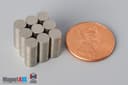 3/16" dia. x 1/32" N40 Neodymium Disc Magnet - photo 5