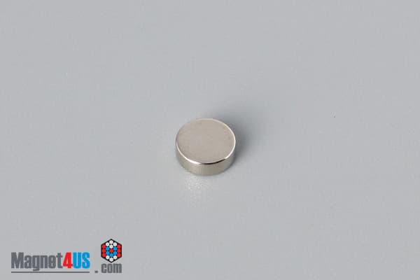 3/16" dia. x 1/16" N45 Neodymium Disc Magnet - photo 2