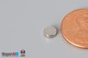 3/16" dia. x 1/16" N45 Neodymium Disc Magnet - photo 3
