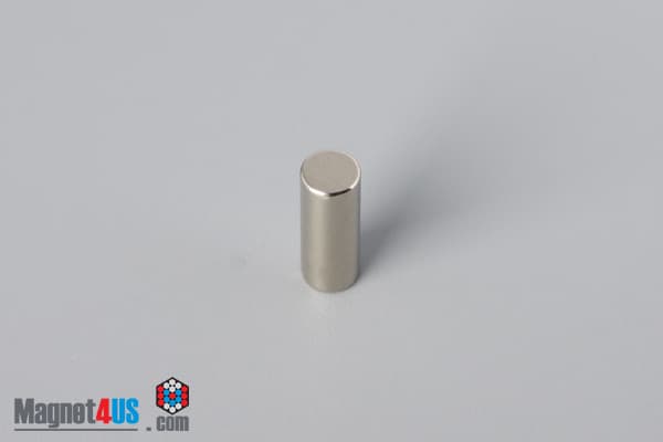 3/16" dia. x 1/2" N40 Neodymium Cylinder Magnet - photo 2