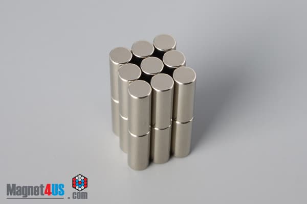 3/16" dia. x 1/2" N40 Neodymium Cylinder Magnet - photo 4