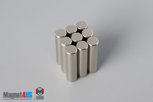 3/16" dia. x 3/4" N40 Neodymium Cylinder Magnet - photo 4