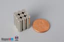 3/16" dia. x 3/4" N40 Neodymium Cylinder Magnet - photo 5
