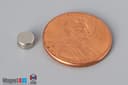 3/16" dia. x 3/32" N45 Neodymium Disc Magnet - photo 1