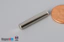 3/16" dia. x 1" N40 Neodymium Cylinder Magnet - photo 3
