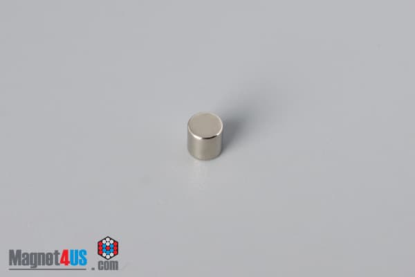 3/16" dia. x 3/16" N52 Neodymium Cylinder Magnet - photo 2