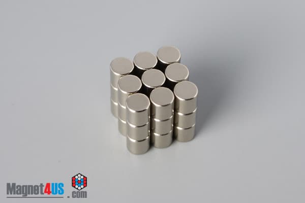 3/16" dia. x 3/16" N52 Neodymium Cylinder Magnet - photo 4