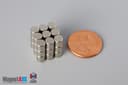 3/16" dia. x 3/16" N52 Neodymium Cylinder Magnet - photo 5
