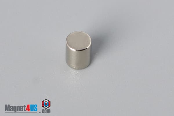 3/16" dia. x 2/10" N40 Neodymium Cylinder Magnet - photo 2