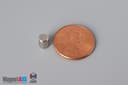 3/16" dia. x 1/4" N52 Neodymium Cylinder Magnet - photo 1