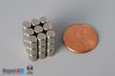 3/16" dia. x 1/4" N52 Neodymium Cylinder Magnet - photo 5