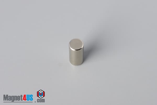 3/16" dia. x 3/8" N52 Neodymium Cylinder Magnet - photo 2