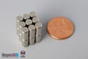 3/16" dia. x 3/8" N52 Neodymium Cylinder Magnet - photo 5