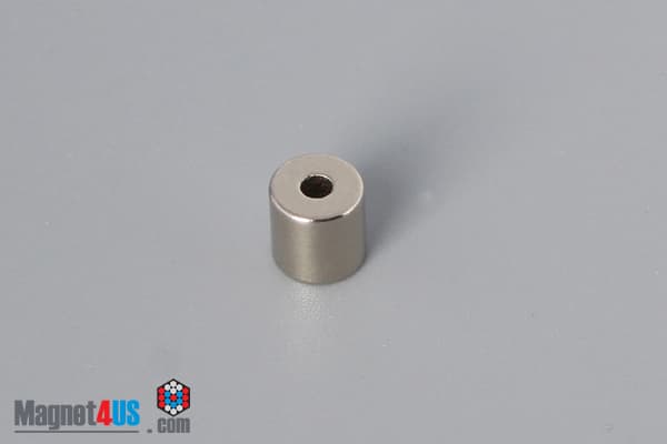 3/16" od x 1/16" id x 3/16" N40 Neodymium Ring Magnet - photo 2
