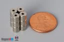 3/16" od x 1/16" id x 3/16" N40 Neodymium Ring Magnet - photo 5