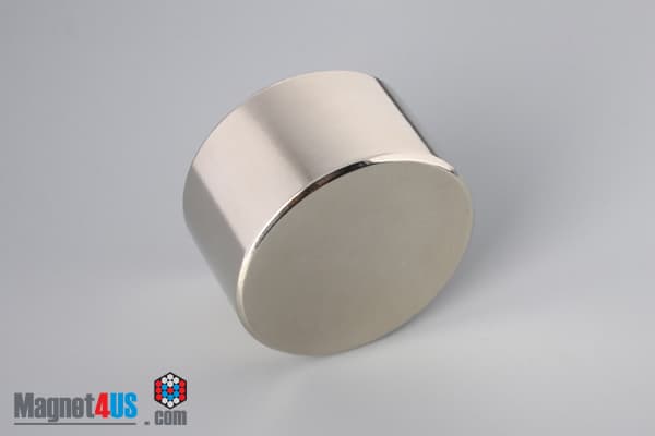 1 3/4" dia. x 1" N45 Neodymium Disc Magnet - photo 4