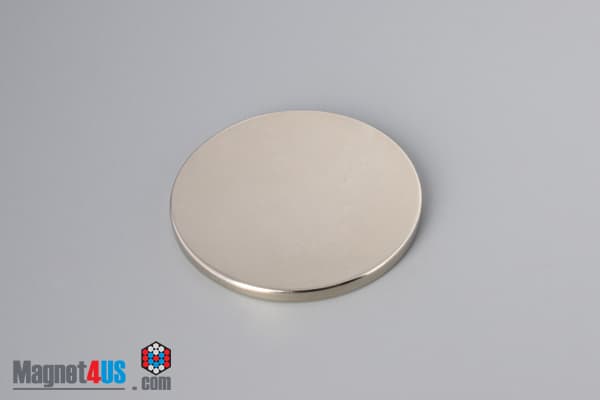 1 3/4" dia. x 1/8" N45 Neodymium Disc Magnet - photo 2