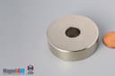 1 3/4" od x 1/2" id x 1/2" N45 Neodymium Ring Magnet - photo 3