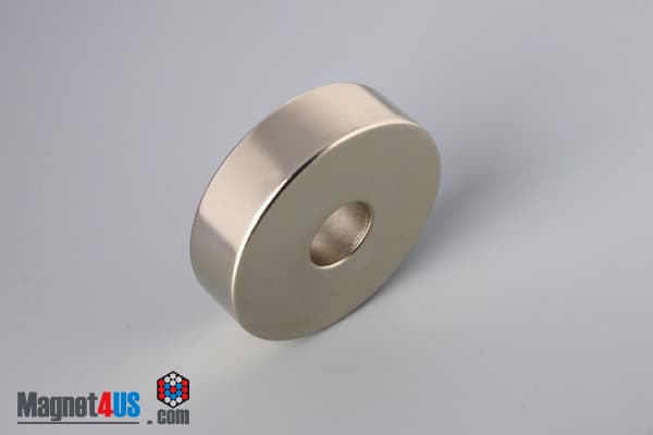 1 3/4" od x 1/2" id x 1/2" N45 Neodymium Ring Magnet - photo 4