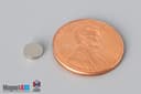 2/10" dia. x 1/32" N52 Neodymium Disc Magnet - photo 1