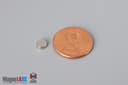 2/10" dia. x 1/16" N45 Neodymium Disc Magnet - photo 1