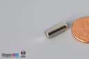 2/10" dia. x 1/2" N45 Neodymium Cylinder Magnet - photo 3
