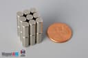 2/10" dia. x 1/2" N45 Neodymium Cylinder Magnet - photo 5