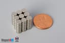 2/10" dia. x 1/10" N45 Neodymium Disc Magnet - photo 5