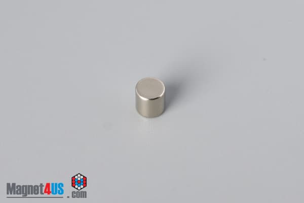 2/10" dia. x 2/10" N45 Neodymium Cylinder Magnet - photo 2
