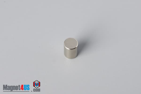 2/10" dia. x 1/4" N45 Neodymium Cylinder Magnet - photo 2