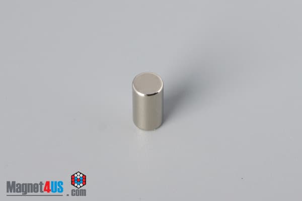 2/10" dia. x 3/8" N45 Neodymium Cylinder Magnet - photo 2