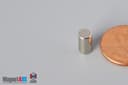 2/10" dia. x 3/8" N45 Neodymium Cylinder Magnet - photo 3