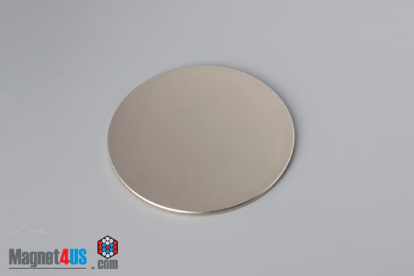 2" dia. x 1/16" N45 Neodymium Disc Magnet - photo 2