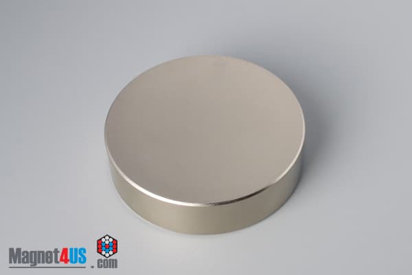 2" dia. x 1/2" N40 Neodymium Disc Magnet - photo 2