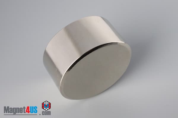2" dia. x 1" N45 Neodymium Disc Magnet - photo 3