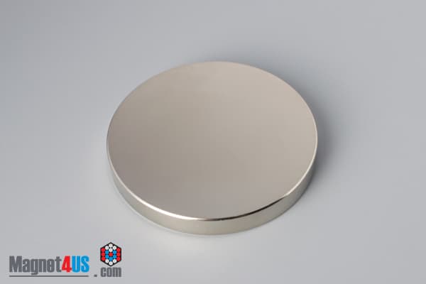 2" dia. x 1/4" N52 Neodymium Disc Magnet - photo 2