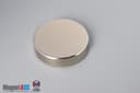 2" dia. x 3/8" N45 Neodymium Disc Magnet - photo 2