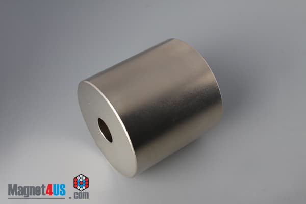2" od x 1/2" id x 2" N45 Neodymium Ring Magnet - photo 4