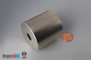 2" od x 1/2" id x 2" N45 Neodymium Ring Magnet - photo 5