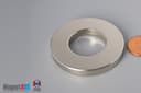 2" od x 1" id x 1/4" N42 Neodymium Ring Magnet - photo 3