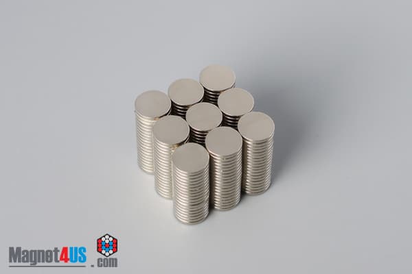 1/4" dia. x 1/32" N52 Neodymium Disc Magnet - photo 5