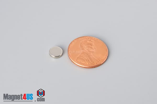 1/4" dia. x 1/16" N42 Neodymium Disc Magnet