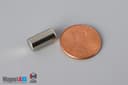 1/4" dia. x 1/2" N52 Neodymium Cylinder Magnet - photo 1