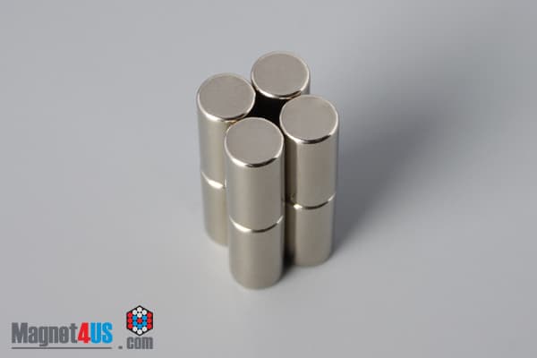 1/4" dia. x 1/2" N52 Neodymium Cylinder Magnet - photo 4
