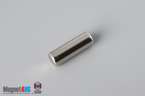 1/4" dia. x 3/4" N40 Neodymium Cylinder Magnet - photo 2