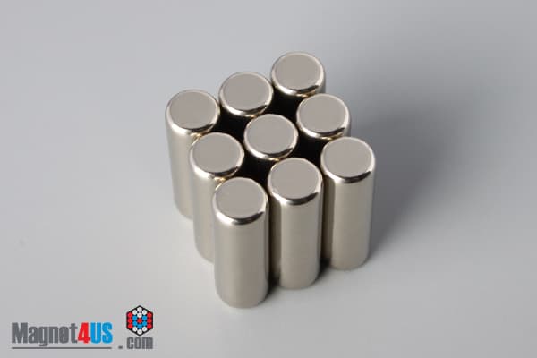 1/4" dia. x 3/4" N40 Neodymium Cylinder Magnet - photo 4