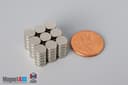 1/4" dia. x 3/32" N40 Neodymium Disc Magnet - photo 5