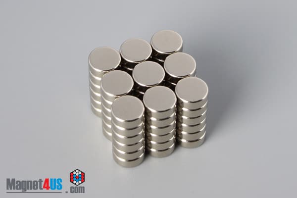 1/4" dia. x 1/10" N40 Neodymium Disc Magnet - photo 4
